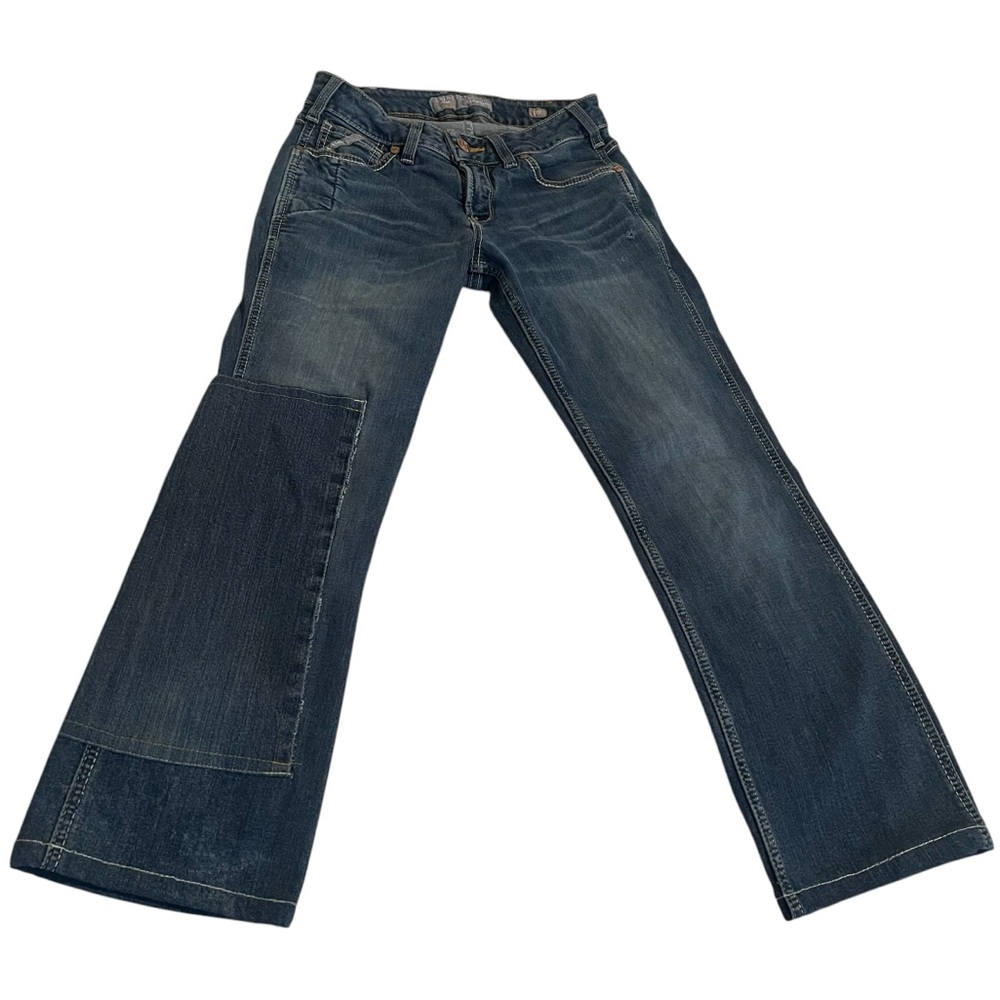 Ariat Rebar Jeans Women 27S Blue Bootcut Perfect Rise Straight Western Cowgirl